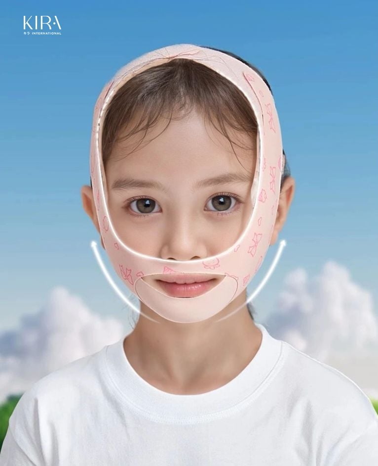  Đai chống ngủ ngáy cho bé 2–7 tuổi | Cố định cằm – Hỗ trợ ngủ ngon, thở dễ dàng 