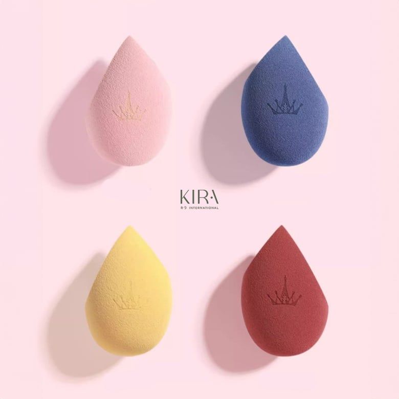  Set mút trang điểm cao cấp Galaxy kèm hộp đựng sang trọng có thể làm quà tặng | Bông mút tán nền ướt/khô mềm mịn Amortals 