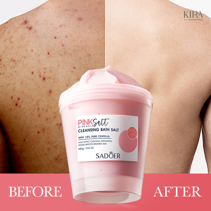  Muối Tắm Himalaya 250g – Làm Sạch Da, Thanh Lọc Cơ Thể, dưỡng da sáng mịn giảm viêm lỗ chân lông 