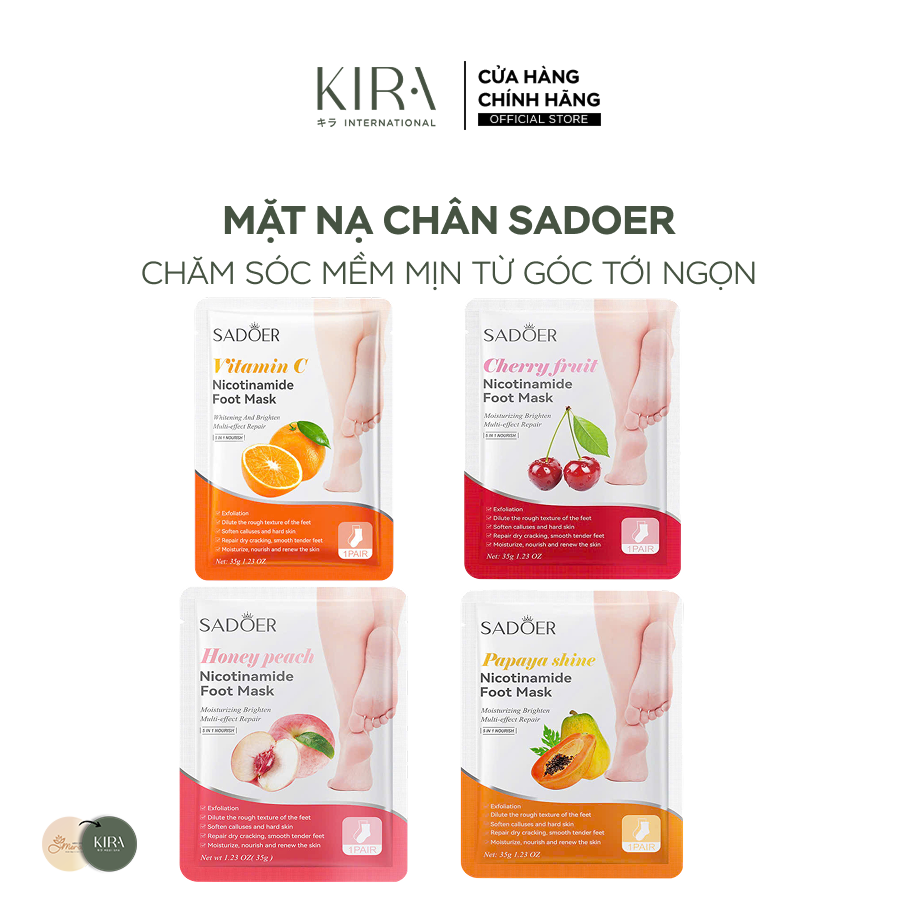  Mặt Nạ Dưỡng Da Chân Sữa Dê Làm Trắng Dưỡng ẩm, Dưỡng Móng Cao Cấp 