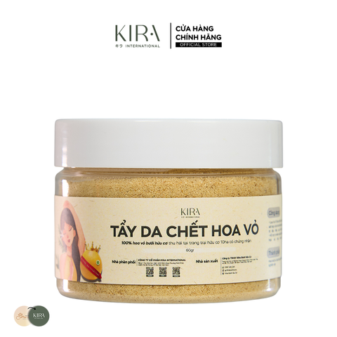  "Tẩy da chết hoa vỏ bưởi hữu cơ Mộc Ân cho da dầu - nhẹ đầu sảng khoái 65gr " 