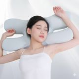  Gối chữ X hỗ trợ cổ vai gáy giúp ngủ ngon 