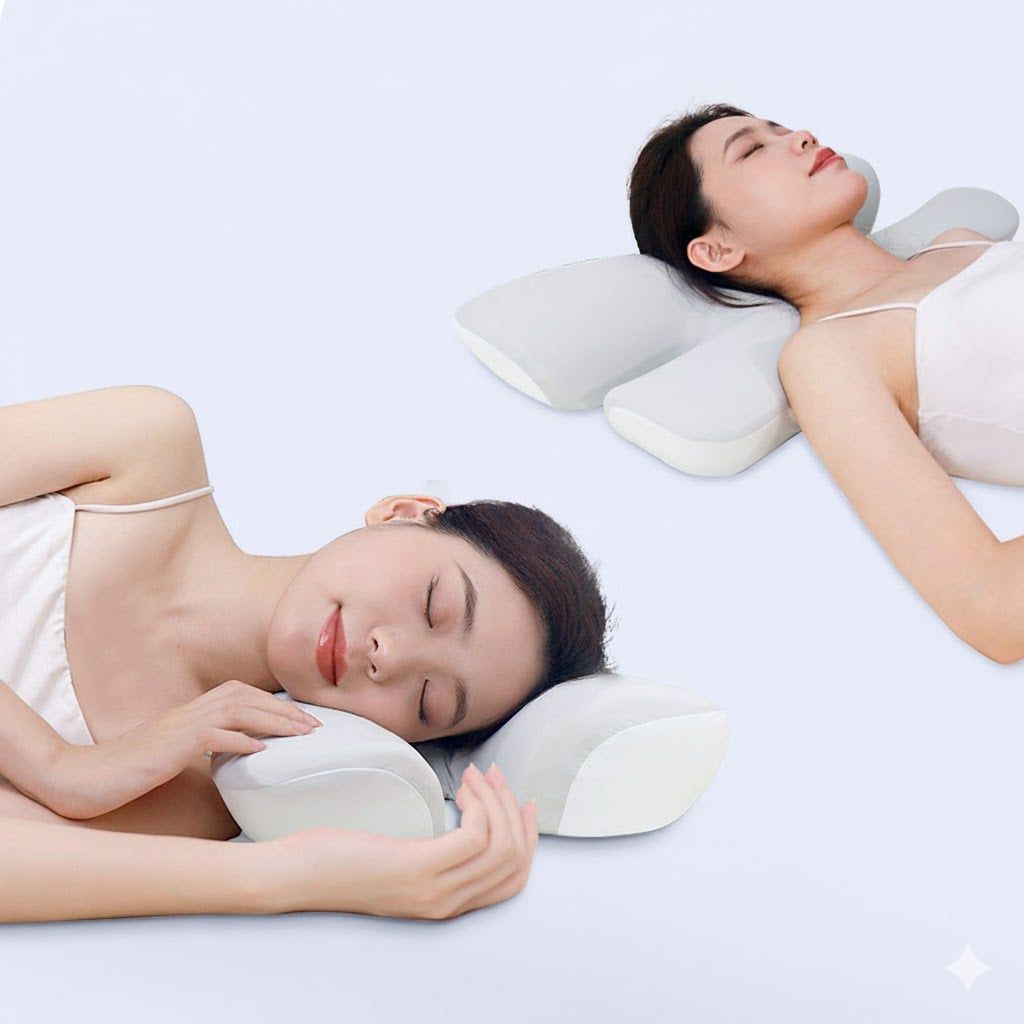  Gối chữ X hỗ trợ cổ vai gáy giúp ngủ ngon 