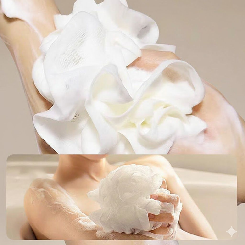  Bông tắm thơm 2025 phiên bản mới dùng cho cả nam và nữ 