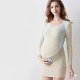  Đai nâng đỡ bụng cho mẹ bầu thông minh, kiểu dáng thời trang, chất liệu tàng hình thoáng khí cao cấp 