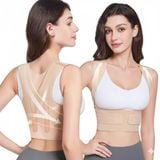  Đai chỉnh lưng gù lưng cổ rùa chất liệu su đúc tàng hình dành cho nam và nữ để mở vai làm đẹp lưng chỉnh sửa tư thế 