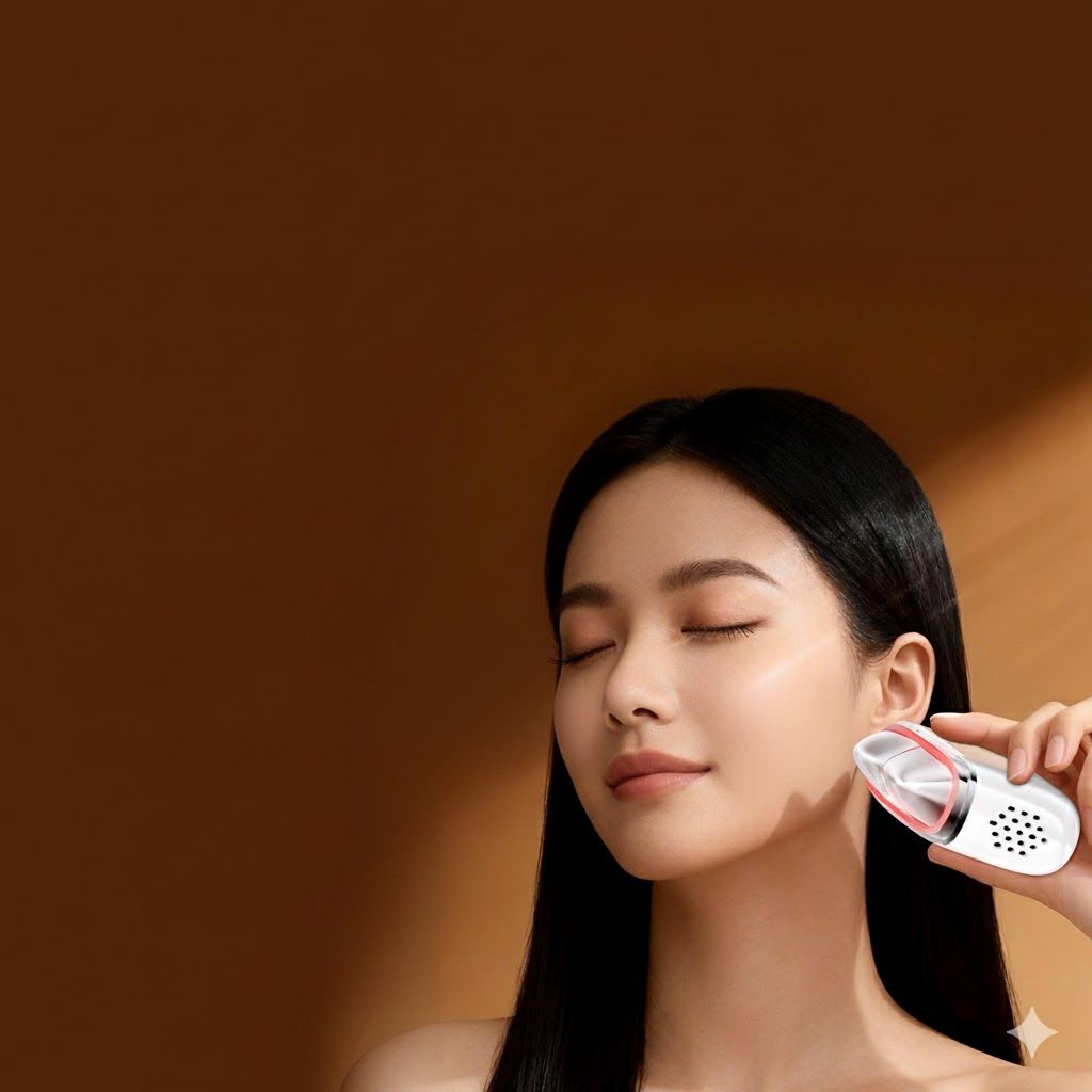  Guasha điện cao cấp Fascia có chế độ làm nóng - làm lạnh - EMS và 7 chế độ đèn LED giúp thư giãn - thúc đẩy hệ bạch huyết - nâng cơ - trẻ hoá da 