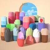  Khuôn làm đá massage mặt bằng silicone – Dụng cụ đá viên lạnh se khít lỗ chân lông, giảm sưng, nâng cơ da mặt 