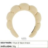  Băng đô rửa mặt, dây đeo cổ tay chống nước, set phụ kiện skincare sang chảnh, chất nhung co giãn 