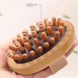  Bàn chải massage gỗ tự nhiên – Chải khô toàn thân, định hình cơ thể, giảm mỏi vai gáy, thư giãn mỗi ngày 