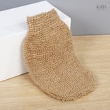  Găng tay tắm tẩy tế bào chết từ xơ mướp đan tay – Chà lưng toàn thân – Dịu nhẹ cho da – Dễ giặt và tái sử dụng 