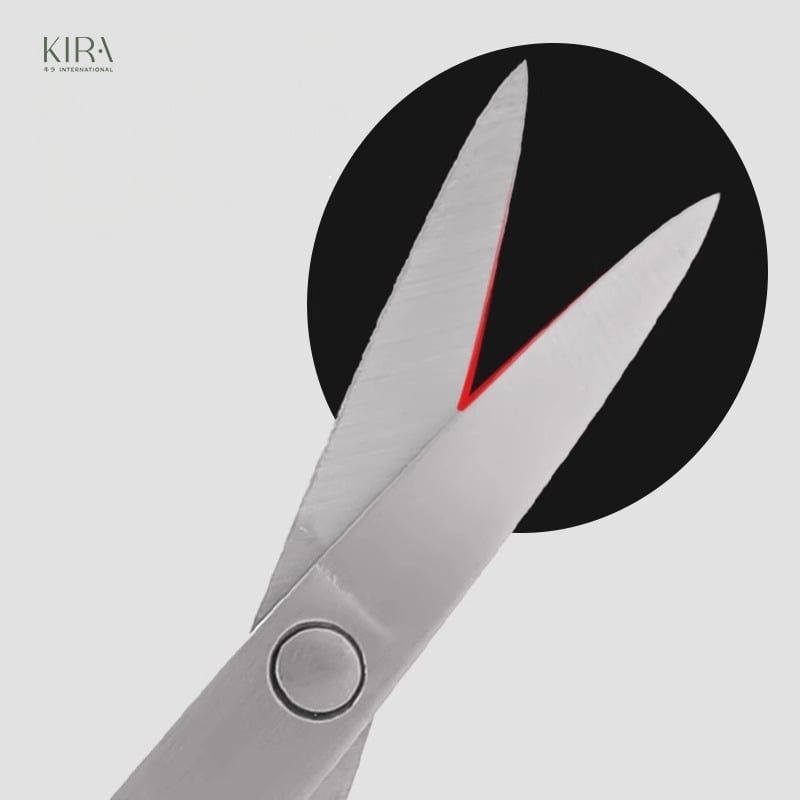  Kéo tỉa lông mày inox đầu tròn đầu nhọn – Kéo cắt tỉa lông mũi, chân mày mini an toàn không rỉ 