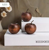  Táo khuếch tán hương bằng gỗ sáng tạo (táo bình an), đồ trang trí nhà cửa khuếch tán tinh dầu nước hoa 