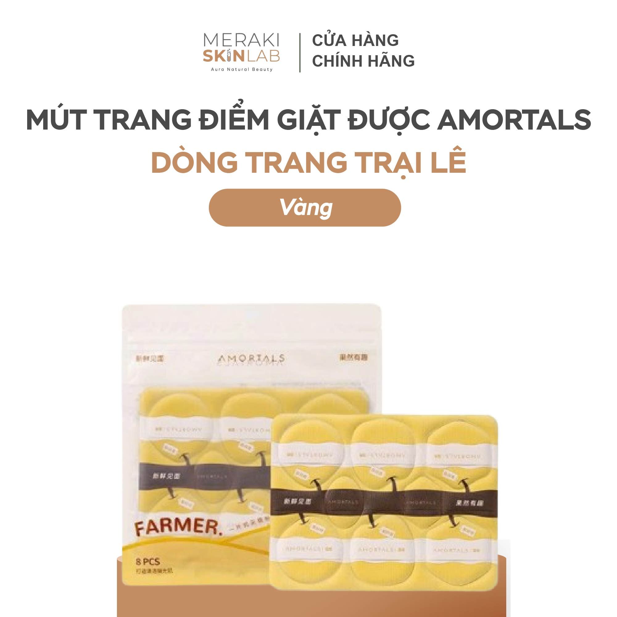  MÚT TRANG ĐIỂM AMORTALS CAO CẤP GIẶT ĐƯỢC TÁI SỬ DỤNG NHIỀU LẦN – PEAR 
