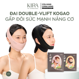  KOGAO Double VLift - Đai nâng cơ thọn gọn mặt với công nghệ hồng ngoại xa độc quyền giúp nâng cơ, giảm nọng cằm, hỗ trợ săn chắc da, tái tạo đường nét V-line tinh tế và cải thiện tình trạng ngáy ngủ. 
