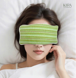  Gối che mắt thư giãn ngủ sâu, áp lực vi trọng lực, ruột nhồi hạt quyết minh tử, phù hợp cho cả gia đình, dùng hỗ trợ ngủ và thư giãn kiểu SPA, giúp làm dịu và cải thiện giấc ngủ. 