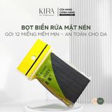  Gói combo 12 miếng bọt biển rửa mặt nén mềm mịn – an toàn cho da 