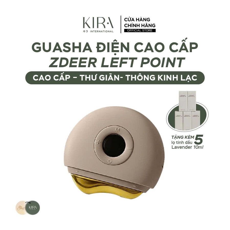  GUASHA ĐIỆN CAO CẤP ZDEER LEFT POINT – NÂNG CƠ, THON GỌN MẶT, TRẺ HOÁ, XOÁ NHĂN, THƯ GIÃN, CHĂM SÓC DA, tặng kèm 5 lọ tinh dầu lavender 10ml 