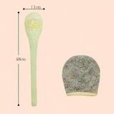  Gậy Vỗ Bát Hư - Cây Đấm Lưng Cầm Tay Đầm Chắc - Cây đấm lưng lõi ngải cứu thảo dược vỗ lưng giúp thông kinh lạc dài 48cm 