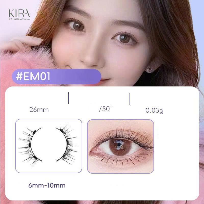  Mi từ tính phong cách Hàn Quốc Chất liệu giả lông chồn mềm mịn, hiệu ứng tự nhiên – giống thật, dễ dàng gắn và tháo, phù hợp trang điểm hằng ngày- Không bao gồm kẹp mi 