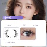  Mi từ tính phong cách Hàn Quốc Chất liệu giả lông chồn mềm mịn, hiệu ứng tự nhiên – giống thật, dễ dàng gắn và tháo, phù hợp trang điểm hằng ngày- Không bao gồm kẹp mi 