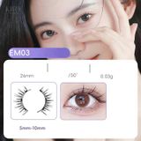  Mi từ tính phong cách Hàn Quốc Chất liệu giả lông chồn mềm mịn, hiệu ứng tự nhiên – giống thật, dễ dàng gắn và tháo, phù hợp trang điểm hằng ngày- Không bao gồm kẹp mi 