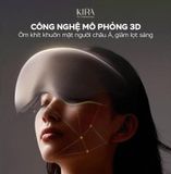  Bịt mắt tích hợp hạt trọng lực mang lại giấc ngủ sâu và êm ái 