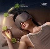  Bịt mắt tích hợp hạt trọng lực mang lại giấc ngủ sâu và êm ái 