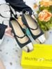 Giày cao gót vuông Mary G736