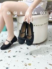 Giày búp bê chấm bi B961