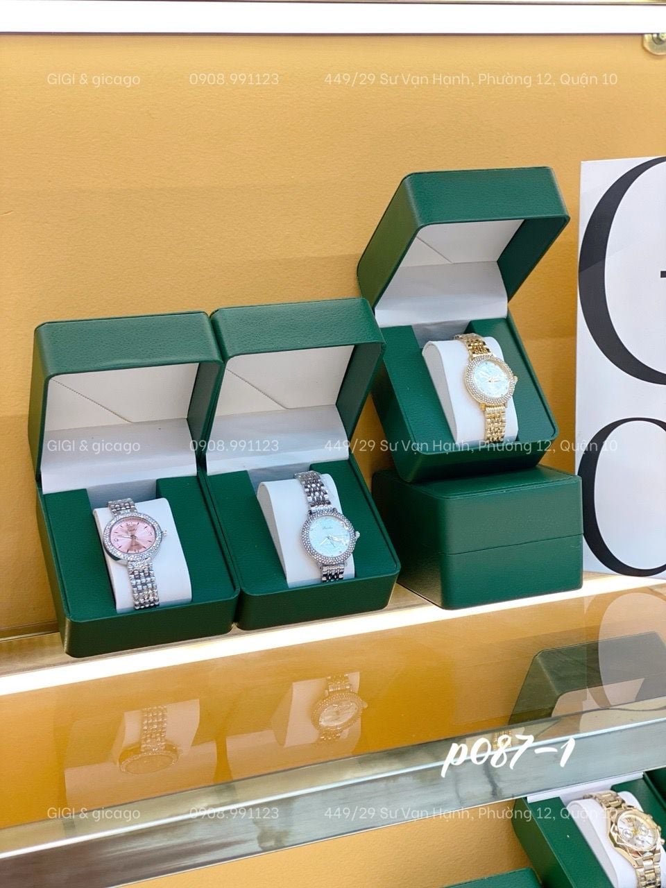 Đồng hộp xanh P087