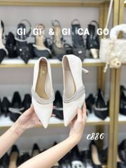 Cao gót nhọn dây bling đi tiệc GIAYCUOI C866