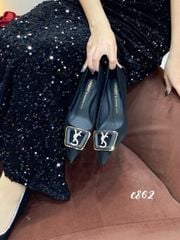 Cao gót nhọn Ys đính đá C862