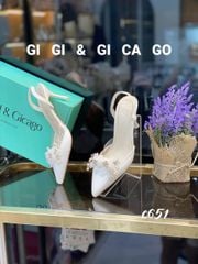 Cao gót nhọn hở gót GIAYCUOI C651