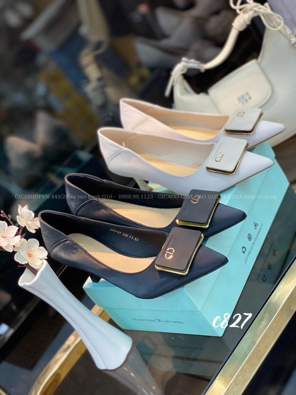 Cao gót nhọn CD C827