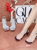 Sandal gót nhọn tiệc bling S901