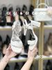 Sandal gót vuông S965