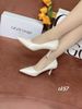 Cao gót nhọn da trơn C857