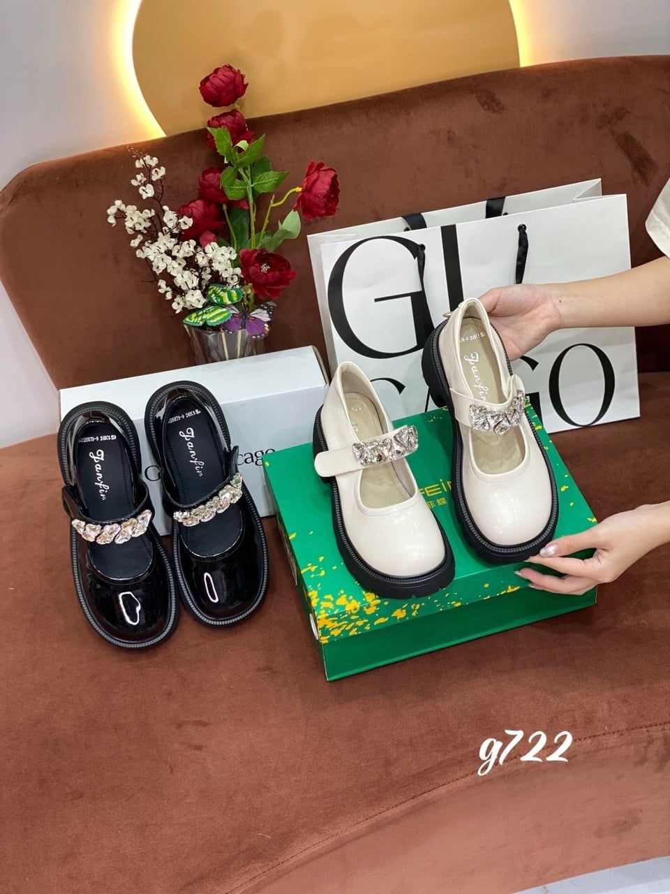 Giày Mary đế Doc G722