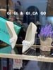 Cao gót nhọn kim tuyến đính GIAYCUOI C916
