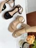 Sandal gót vuông to S871