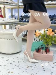 Cao gót nhọn hở gót C049