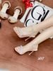 Sandal gót nhọn tiệc bling S887