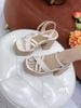 Sandal gót vuông gỗ S914