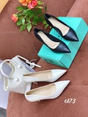 Cao gót nhọn da trơn C873