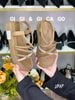 Sandal đế xuồng dây đá S917