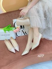 Cao gót nhọn bling tiệc C877