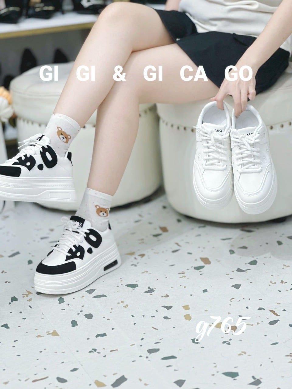 Giày thể thao bánh mì gấu G765