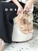 Sandal đế xuồng gỗ S954