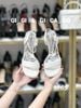 Sandal gót vuông S965